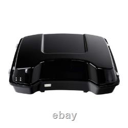 5.5 Trunk w Backrest Pad & Rack for Touring Road King Street Glide 2009-2013