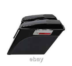 5 Extended Saddlebag Speaker Lids Fit For Harley Road King Street Glide 93-13