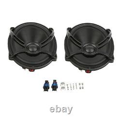 5 Extended Saddlebags with Speakers Fit For Harley Street Road Glide King 93-13