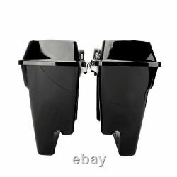 5 Stretched Extended Hard Saddle Bags For Street Glide Road King 93-2013