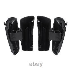 5 Stretched Extended Saddlebags Bag Fit For Harley Road King Street Glide 93-13