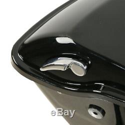 5 Stretched Hard Saddlebags For Harley Touring Road King Street Glide 2014-2020