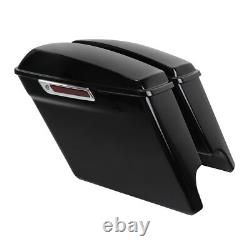 5 Stretched Saddlebags Fit For Harley Electra Road King Street Glide 2014-2023