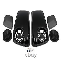 5''x7'' Pair Saddlebags Speaker Lids Fit For 14-23 Harley Road King Street Glide