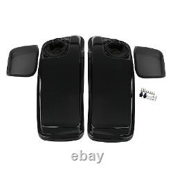 5''x7'' Pair Saddlebags Speaker Lids Fit For 14-23 Harley Road King Street Glide