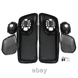 5''x7'' Pair Saddlebags Speaker Lids Fit For 14-23 Harley Road King Street Glide