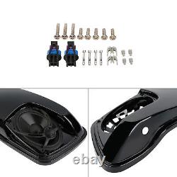 5''x7'' Pair Saddlebags Speaker Lids Fit For 14-23 Harley Road King Street Glide