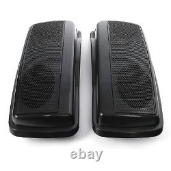 5x7'' Saddlebags Dual Speaker Lids Fits For Harley Road King Street Glide 14-23