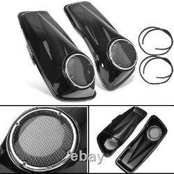 6.5 Saddlebag Speaker Lids For Harley Touring Street Glide Road King 2014-2020