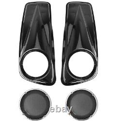 6.5 Saddlebag Speaker Lids For Harley Touring Street Glide Road King 2014-2020