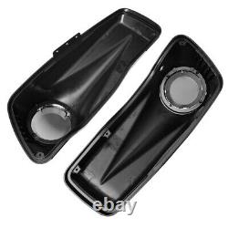 6.5 Saddlebag Speaker Lids For Harley Touring Street Glide Road King 2014-2020