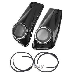 6.5 Saddlebag Speaker Lids For Harley Touring Street Glide Road King 2014-2020