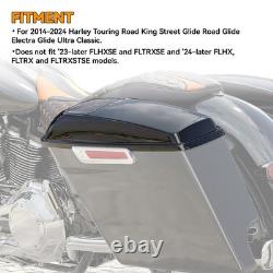 6x9 Speaker Lids Saddlebags for Harley Touring Road King Street Glide 2014-2024