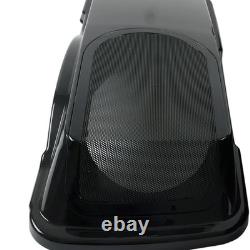 94-13 Road King Street Glide Hard Saddlebag 6x9 Speaker Lids Vivid Black