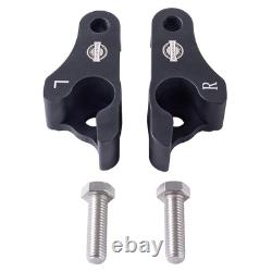 Advanblack 2 inch Lowering Blocks Kit For Harley Street Road King Electra Glide