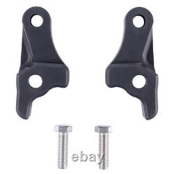 Advanblack 2 inch Lowering Blocks Kit For Harley Street Road King Electra Glide