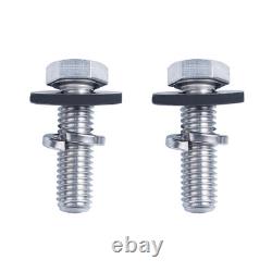 Advanblack 2 inch Lowering Blocks Kit For Harley Street Road King Electra Glide