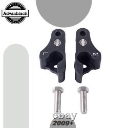 Advanblack 2 inch Lowering Blocks Kit For Harley Street Road King Electra Glide