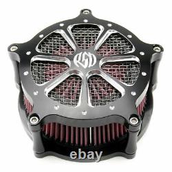 Air Cleaner Intake Filter For Harley Dyna Softail Touring Road King Street Glide