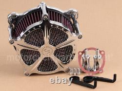 Air Cleaner Intake Filter For Harley Road King Street Electra Glide 1997-2007 US