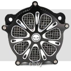 Air Cleaner Intake Filter For Harley Softail Dyna Touring Street Glide Road King