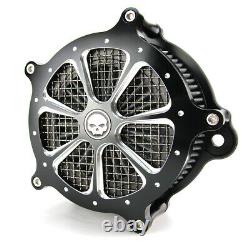 Air Cleaner Intake Filter For Harley Touring Road King Street Glide FLHR 08-2016