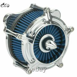 Air Cleaner Intake Filter For Harley Touring Road King Street Glide Fat Bob FXDB