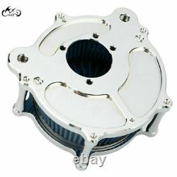 Air Cleaner Intake Filter For Harley Touring Road King Street Glide Fat Bob FXDB