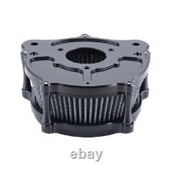 Air Cleaner Intake Filter System For Harley Touring Road King Street Glide 08-16