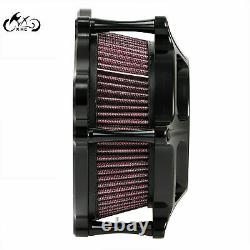 Air Cleaner Intake Filter System For Harley Touring Road King Street Glide FLHTC