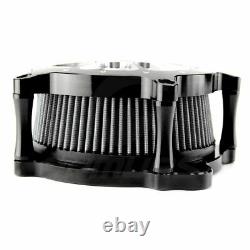 Air Cleaner Intake Filter System Kit For Harley Road King Electra Street Glide