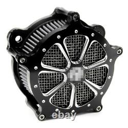Air Cleaner Intake Filter System Kit For Harley Road King Electra Street Glide