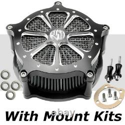 Air Cleaner intake filter For Harley Dyna Touring Electra Street Glide Road King