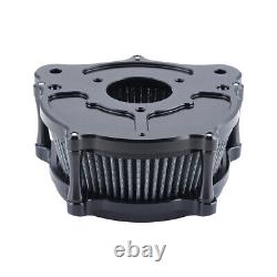 Air Intake Filter System For Harley Touring Road King Street Road Glide 08-2016