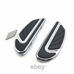 Airflow Passenger Footboard Kit For Harley Wide Glide Road King Street Glide Chr