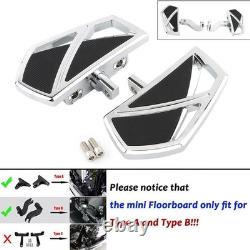 Aluminum Floorboards Footboards For Harley Touring Street Road King Glide US