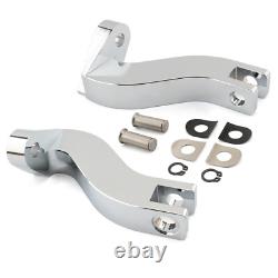 Aluminum Floorboards Footboards For Harley Touring Street Road King Glide US