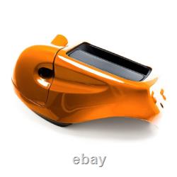 Amber Whiskey Lower Vented Leg Fairings For Harley Road King Street Glide 2014+