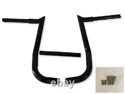 Ape Hanger Handlebar 12 4 Harley Softail Touring Road King Street Softail 1.25