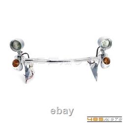 Auxiliary Turn Signals Spot Fog Lights Bracket for Harley Road King Street Glide