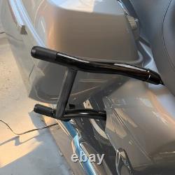 BLACK Engine Guard + Saddlebag Crash Bar for Harley Road King Street Glide 09-UP