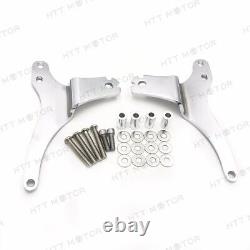 Backrest & Low Mount Bracket For Harley 97-08 Road Glide Road King Street Glide