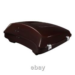 Backrest Pad Chrome 2UpRack Road King Street Glide Electra Glide 14-24 Midnight