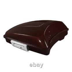 Backrest Pad Chrome 2UpRack Road King Street Glide Electra Glide 14-24 Midnight