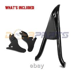 Backrest Sissy Bar Fit for Harley CVO Road Glide Street Touring Road King 09-UP