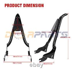 Backrest Sissy Bar Fit for Harley CVO Road Glide Street Touring Road King 09-UP