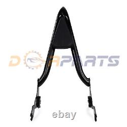 Backrest Sissy Bar Fit for Harley CVO Road Glide Street Touring Road King 09-UP