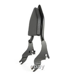 Backrest Sissy Bar For Harley Touring Street Road Electra Glide Road King 09-21