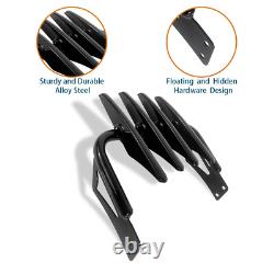 Backrest Sissy Bar Luggage Rack for Harley Road King Street Glide Touring 97-08