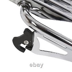 Backrest Sissy Bar Stealth Rack For 09-24 Harley Touring Road King Street Glide